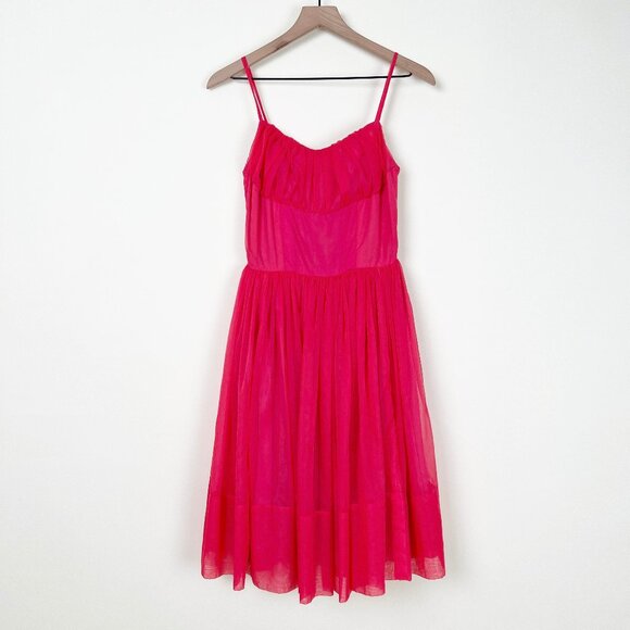 Rare Vintage Handmade Midi Mini Tulle Dress Barbie Ballet Homecoming Prom Dance - Picture 5 of 10